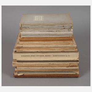 Konvolut historische Auktionskataloge