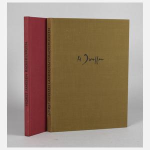 Zwei Bände Horst Janssen