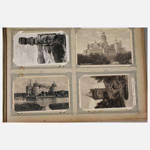 Paar Ansichtskartenalben Ostdeutschland