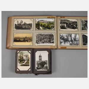 Paar Ansichtskartenalben Ostdeutschland