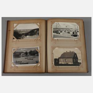 Paar Ansichtskartenalben Ostsee und Bademode