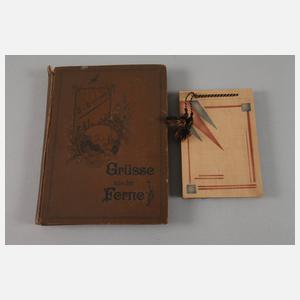 Paar Ansichtskartenalben Ostsee und Bademode