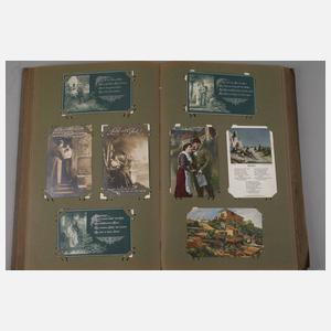 Ansichtskartenalbum Militaria