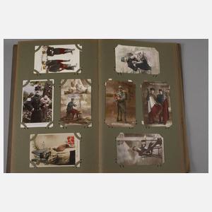 Ansichtskartenalbum Militaria