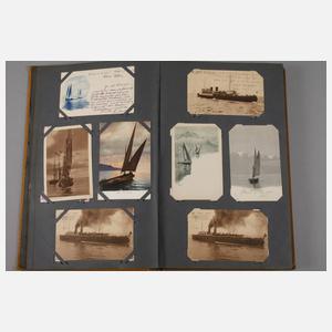 Ansichtskartenalbum maritim