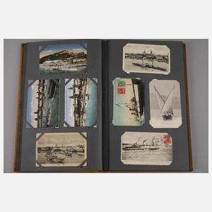 Ansichtskartenalbum maritim