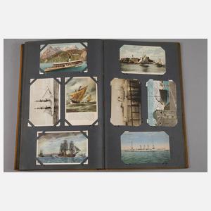 Ansichtskartenalbum maritim