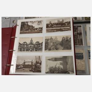 Große Sammlung Ansichtskarten Großbritannien