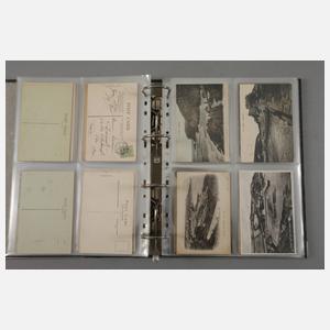 Große Sammlung Ansichtskarten Großbritannien