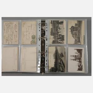 Große Sammlung Ansichtskarten Großbritannien