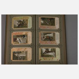 Ansichtskartenalbum Lithos und Gruss-aus