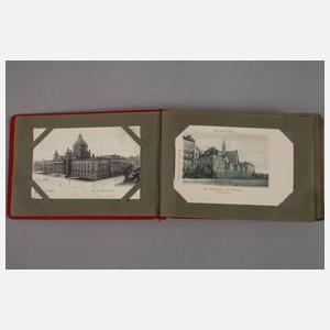 Zwei Ansichtskartenalben Mitteldeutschland