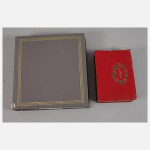 Zwei Ansichtskartenalben Mitteldeutschland