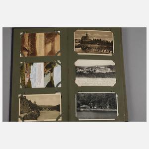 Ansichtskartenalbum Sachsen