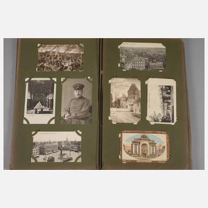 Ansichtskartenalbum Militär