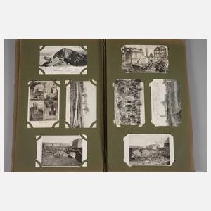 Ansichtskartenalbum Militär