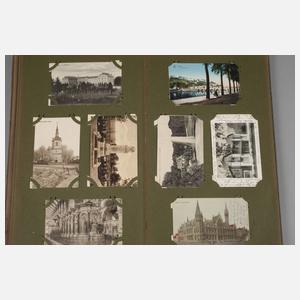 Ansichtskartenalbum Militär