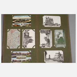 Ansichtskartenalbum Militär