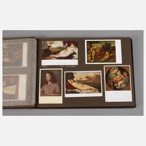 Postkartenalbum Kunstwerke