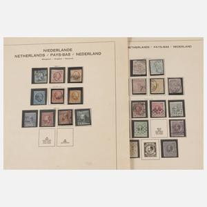 Sammlung Briefmarken Niederlande 1869–1944