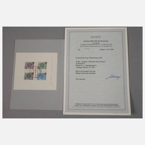 Briefmarkensammlernachlass AD, DR und Gebiete