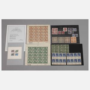 Briefmarkensammlernachlass AD, DR und Gebiete
