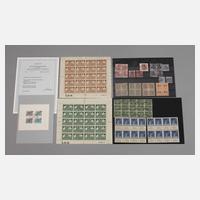 Briefmarkensammlernachlass AD, DR und Gebiete111