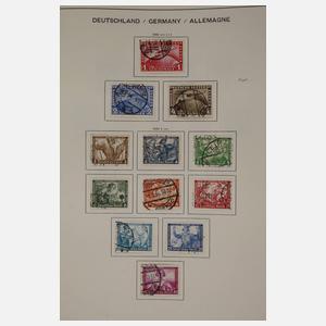 Briefmarkensammlung Deutsches Reich 1872–1945 komplett/Anteil DM