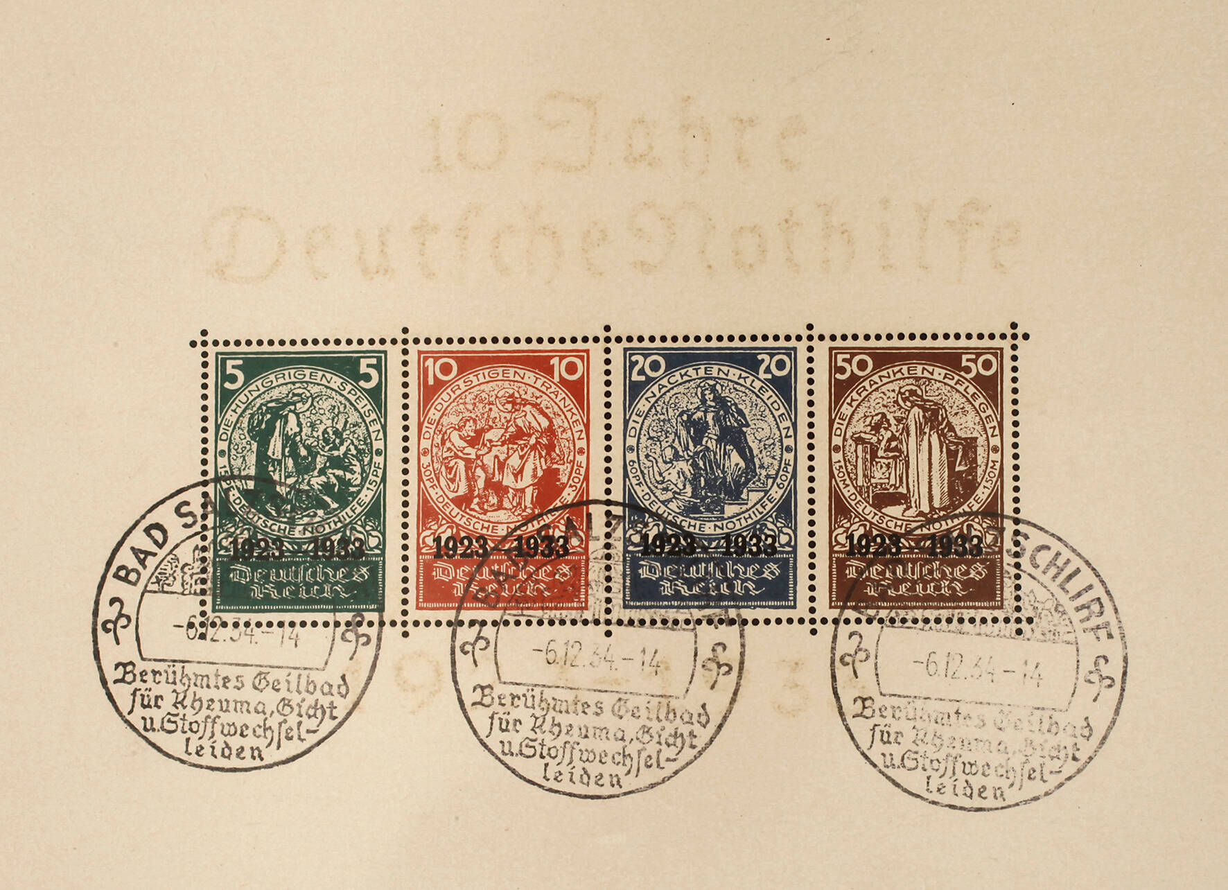Briefmarkensammlung Deutsches Reich 1872–1945 komplett/Anteil DM