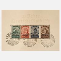 Briefmarkensammlung Deutsches Reich 1872–1945 komplett/Anteil DM111