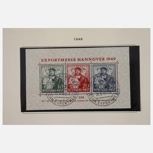 Briefmarkenalben Alliierte Besetzung Berlin, Sachsen, Thüringen + amerik. Zone