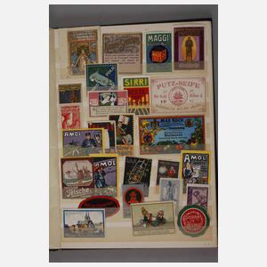 Sammelalbum Reklamemarken