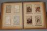 Zwei Alben Carte de Visite