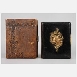 Zwei Alben Carte de Visite