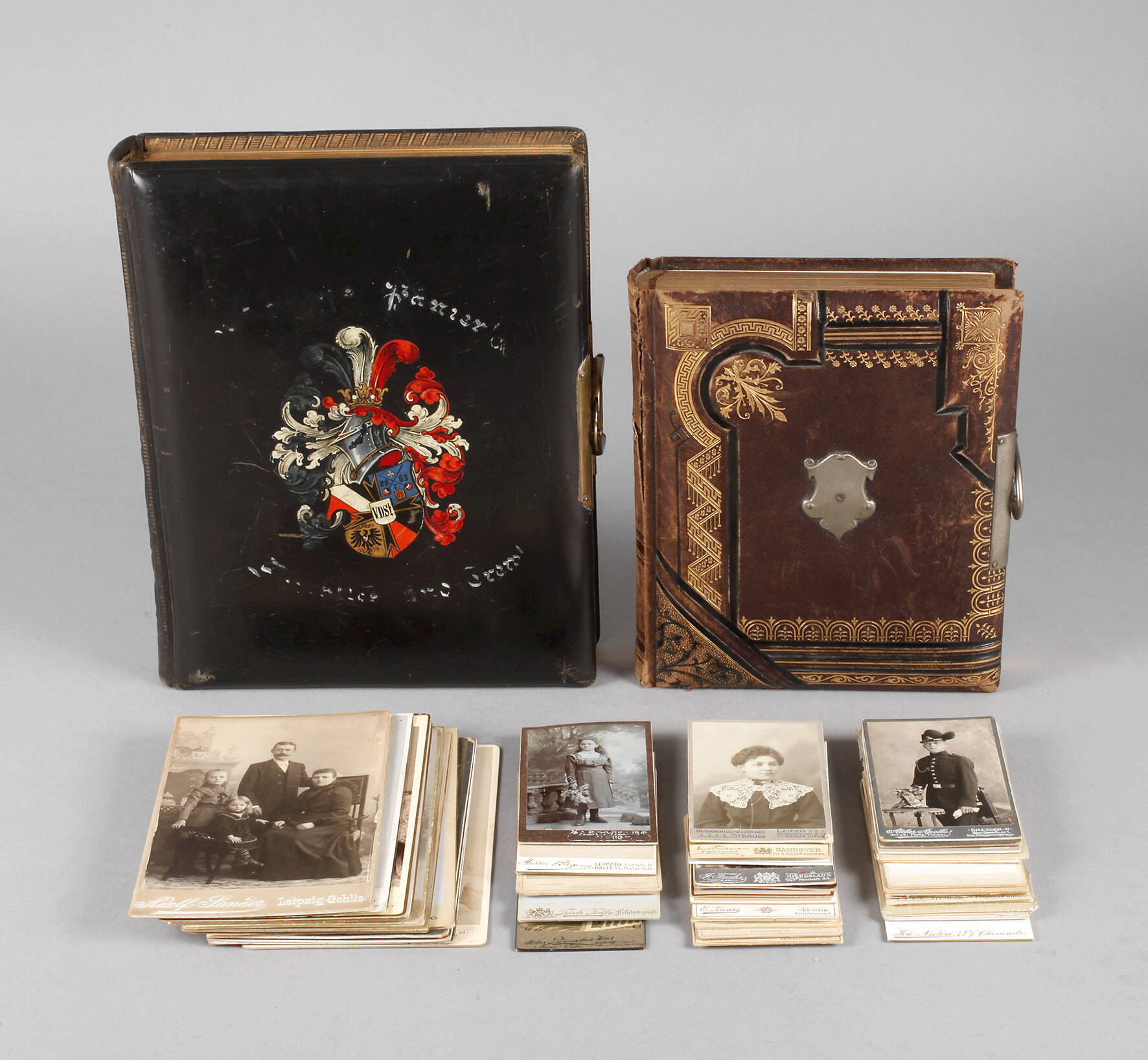 Zwei Alben Carte de Viste