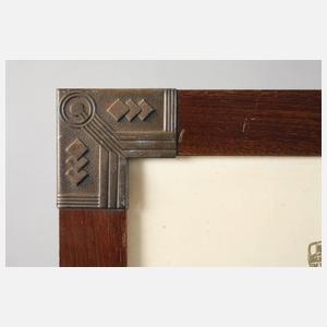 Jugendstilurkunde Gewerbeverein Memmingen