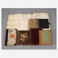 Konvolut Manuskripte und Abschriften111