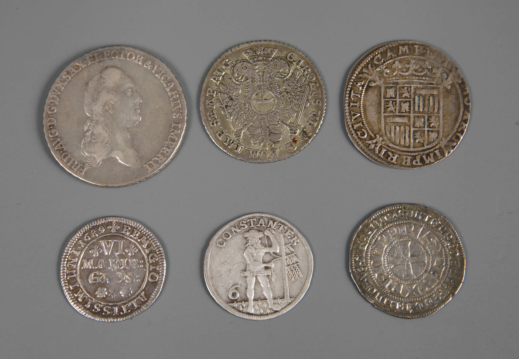 Konvolut Silbermünzen Frühe Neuzeit