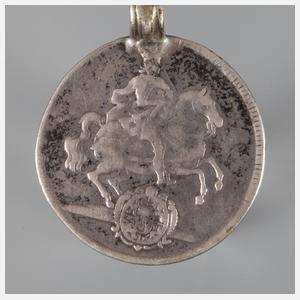 Vikariatsgroschen Sachsen 1711