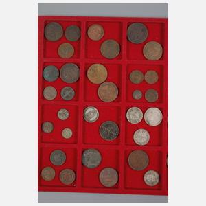 Großes Konvolut Kleinmünzen