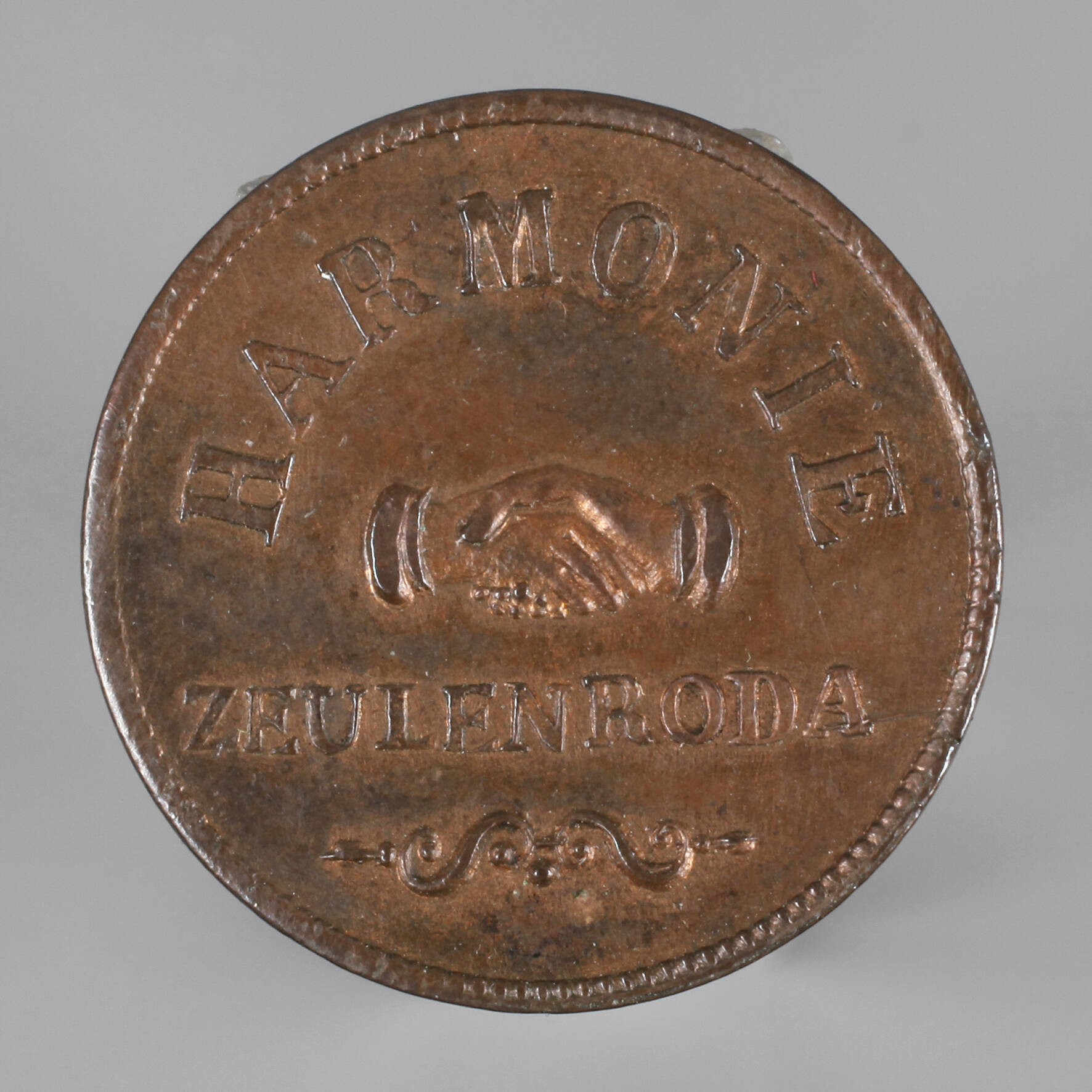 Denkmünze Harmonie Zeulenroda