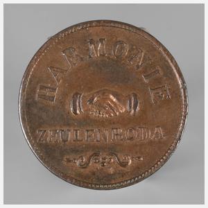 Denkmünze Harmonie Zeulenroda