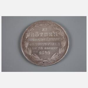 Zwey Gulden Frankfurt Goethe 1849