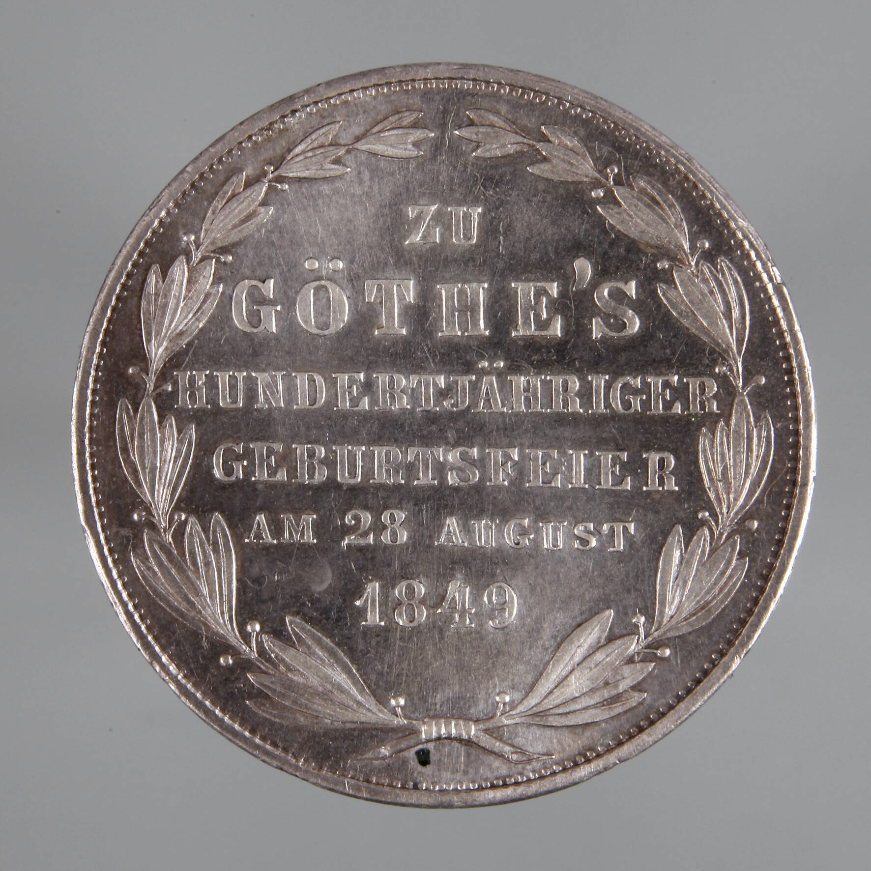 Zwey Gulden Frankfurt Goethe 1849