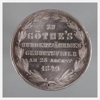 Zwey Gulden Frankfurt Goethe 1849111