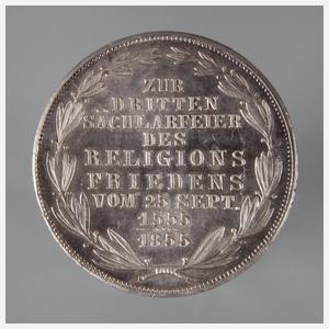 Gulden Frankfurt 1855