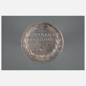 Zwei Silbermedaillen auf Industrie und Handel