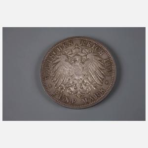 5 Mark Sachsen 1909