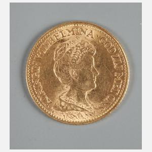 10 Gulden Niederlande 1912