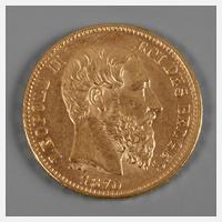 20 Francs Belgien 1870111